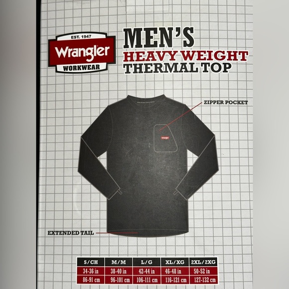 Wrangler Heavy Weight Thermal Top - Picture 7 of 7